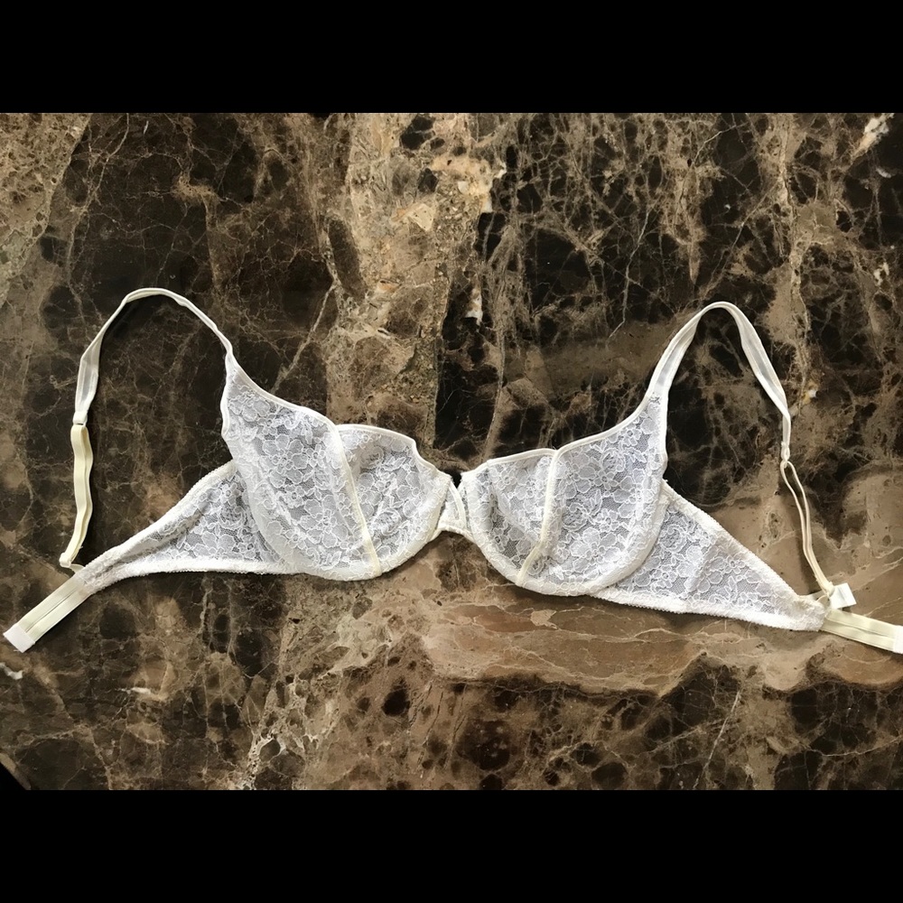 Vintage Christian Dior lace bra, Size 36C